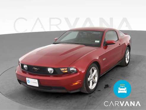 2012 Ford Mustang GT Premium Coupe 2D coupe Red - FINANCE ONLINE -... for sale in Atlanta, MA