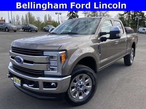 2019 Ford F-350SD Diesel 4x4 4WD Truck King Ranch Crew Cab - cars & for sale in Bellingham, WA