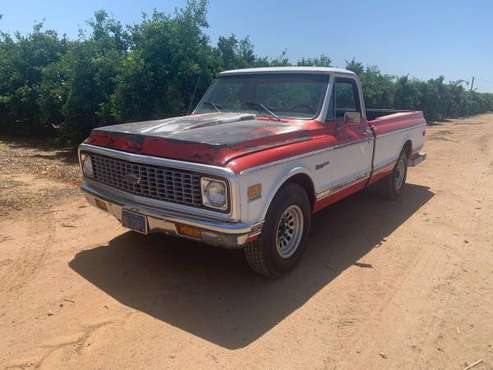1972 Chevy truck camper special c20 for sale in Reedley, CA