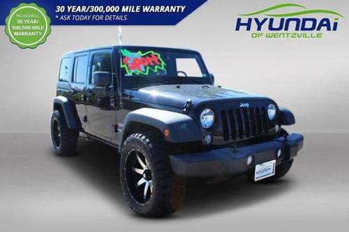 2016 Jeep Wrangler Unlimited Sport for sale in Wentzville, MO