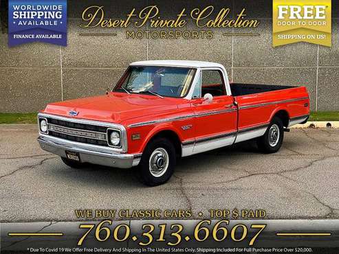 1970 Chevrolet CST/c10 Truck very original Pickup at a DRAMATIC DI for sale in Palm Desert, NY