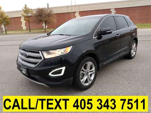 2018 FORD EDGE TITANIUM LOW MILES! LEATHER LOADED! MUST SEE! - cars for sale in Norman, OK