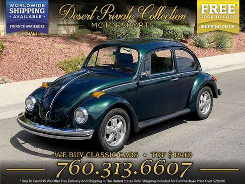 CRAZY DEAL on this 1973 Volkswagen Bug Coupe Fast 1850cc Dual Carb for sale in Palm Desert , CA