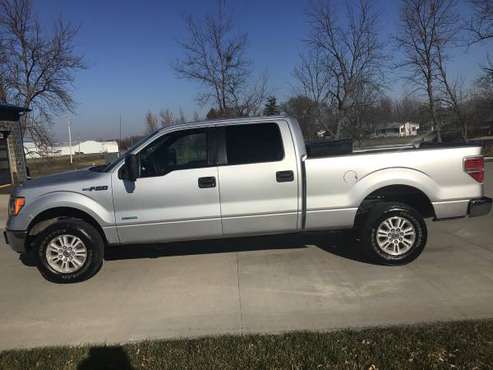 Silver 2012 Ford F-150 XLT Super Crew 4X4 Truck (One Owner) - cars &... for sale in Dallas Center, IA