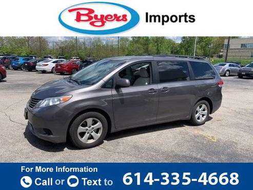 2013 Toyota Sienna van Gray - - by dealer - vehicle for sale in Columbus, OH