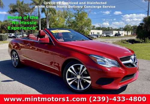 2014 Mercedes-Benz E-Class E350 (LUXURY CONVERTIBLE) for sale in Fort Myers, FL