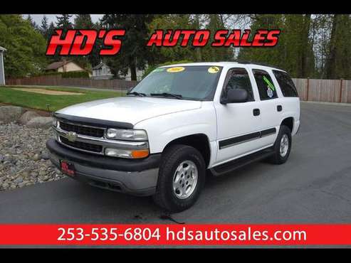 2004 Chevrolet Tahoe 2WD 1-OWNER/NO ACCIDENT CARFAX! ONLY 131K for sale in PUYALLUP, WA
