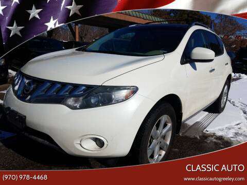 2009 NISSAN MURANO SL (AWD) - - by dealer - vehicle for sale in Greeley, CO