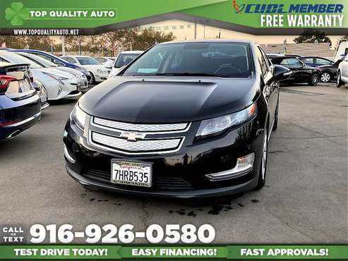 2014 Chevrolet Volt Hatchback for only $9,995 - cars & trucks - by... for sale in Rancho Cordova, CA
