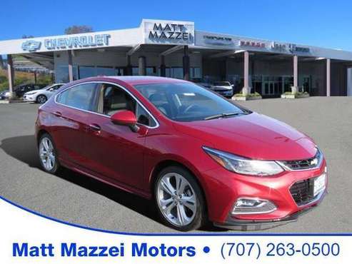 2017 Chevrolet Cruze hatchback Premier (Cajun Red Tintcoat) - cars & for sale in Lakeport, CA