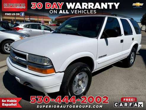 2002 Chevrolet *Blazer* *LS* for sale in Yuba City, CA