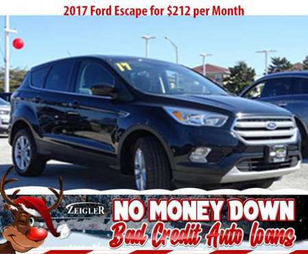 $212/mo 2017 Ford Escape Bad Credit & No Money Down OK - cars &... for sale in FORT SHERIDAN, IL
