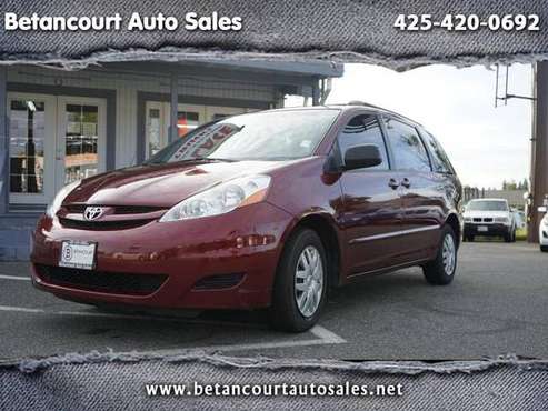 2008 Toyota Sienna 5dr 7-Pass Van CE FWD (Natl) - cars & trucks - by... for sale in Lynnwood, WA