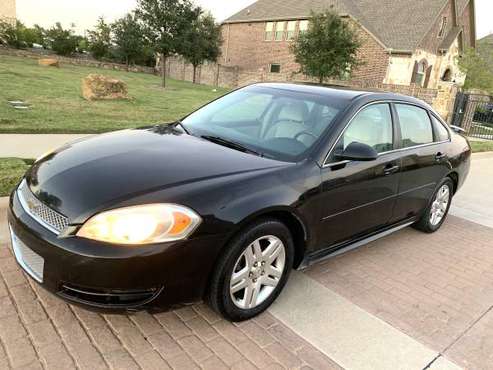 2012 Chevrolet impala LT - cars & trucks - by owner - vehicle... for sale in Euless, TX