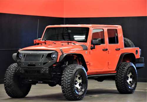 2013 JEEP WRANGLER SPORT JK EXT BED CONVERSION LIFTED *ON SALE NOW*... for sale in Hillsboro, OR