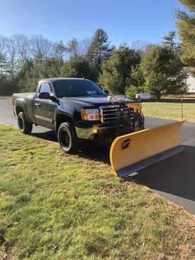 2012 GMC Sierra SLE w/Plow - cars & trucks - by owner - vehicle... for sale in Buxton, ME