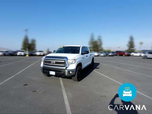2014 Toyota Tundra CrewMax SR5 Pickup 4D 5 1/2 ft pickup White for sale in Lewisville, TX