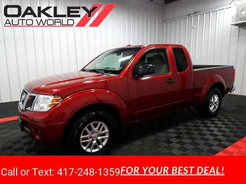2014 Nissan Frontier King Cab SV pickup Red - - by for sale in Branson West, MO