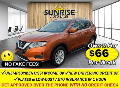 2017 Nissan Rogue AWD SV EVERYONE GETS APPROVED! for sale in Elmont, NY