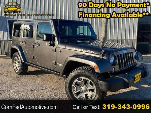 2016 Jeep Wrangler Unlimited 4WD 4dr Rubicon - cars & trucks - by... for sale in center point, WI