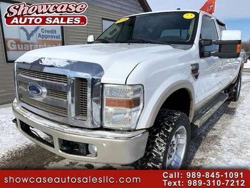 2008 Ford Super Duty F-350 SRW 4WD Crew Cab 156 King Ranch - cars & for sale in Chesaning, MI