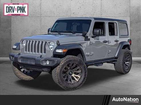 2019 Jeep Wrangler Unlimited Sport S 4x4 4WD Four Wheel SKU: KW576815 for sale in Valencia, CA