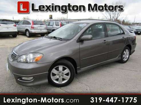 2007 Toyota Corolla S - cars & trucks - by dealer - vehicle... for sale in Marion, IA