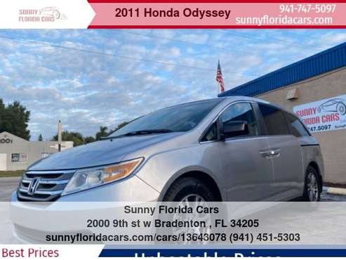2011 Honda Odyssey 5dr EX-L - We Finance Everybody!!! - cars &... for sale in Bradenton, FL