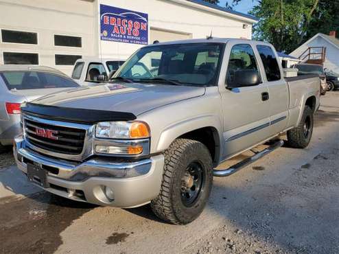 2004 GMC Sierra 1500 SLE 4dr Extended Cab 4WD SB for sale in Ankeny, IA