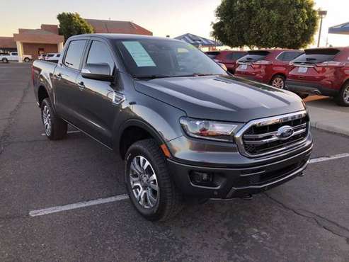 2019 Ford Ranger Lariat Crew Cab 4WD Gray - - by for sale in Glendale, AZ