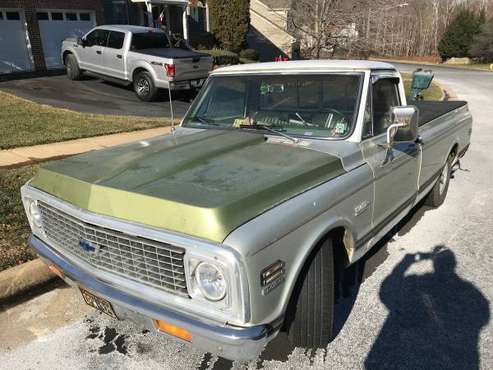 1972 Chevrolet Cheyenne Super Big Block - PROTECTO PLATE - cars & for sale in Washington, District Of Columbia