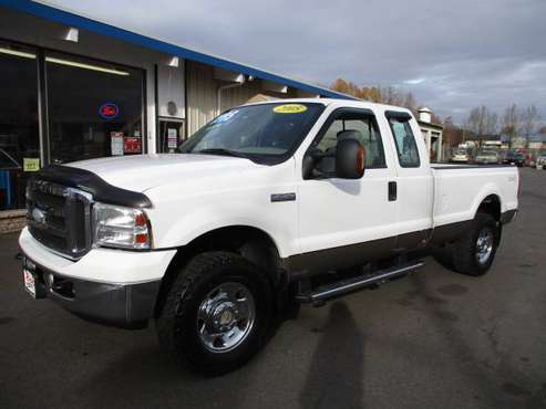 2005 FORD F250 EXTRACAB 4X4*129K! - cars & trucks - by dealer -... for sale in Longview, OR