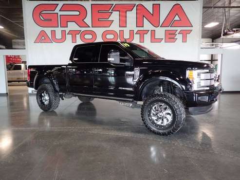 2019 Ford F-250 SD LIFTED PLATINUM DIESEL 4X4 TONS SPENT ON EXTRAS!, B for sale in Gretna, NE