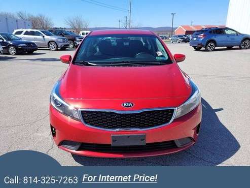2018 Kia Forte S sedan Red - - by dealer - vehicle for sale in State College, PA