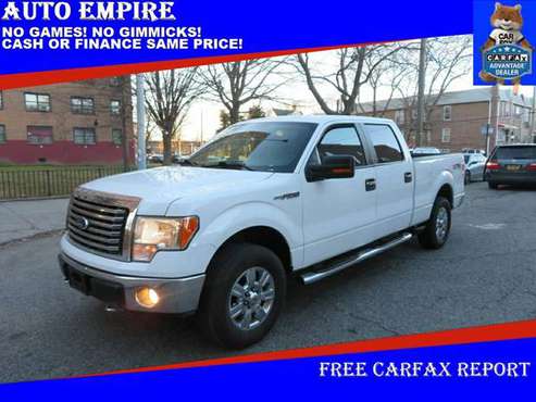 2011 Ford F150 Crew Cab 4x4 Pickup Truck No Accidents! - cars & for sale in Brooklyn, NY
