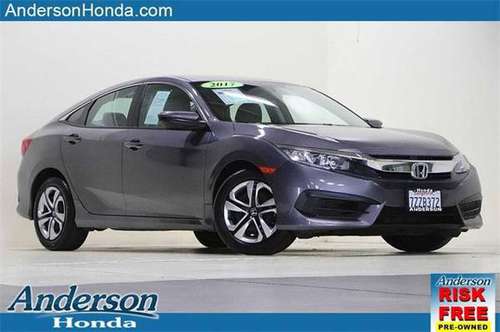2017 Honda Civic 12715P - cars & trucks - by dealer - vehicle... for sale in Palo Alto, CA