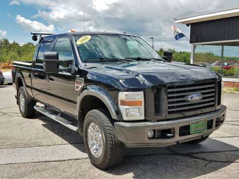 2008 Ford F350 F-350 SD Crew Cab FX4 4WD, 6.4L Diesel, AC, CD, Leather for sale in Belmont, MA