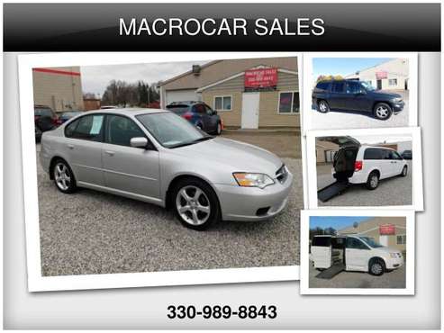 2007 Subaru Legacy 2.5i AWD 4dr Sedan (2.5L F4 4A) with - cars &... for sale in Akron, OH