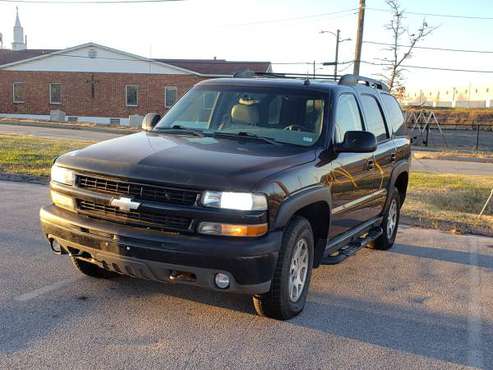 2002 Chevy Tahoe 4x4 z71 - cars & trucks - by dealer - vehicle... for sale in Saint Louis, MO