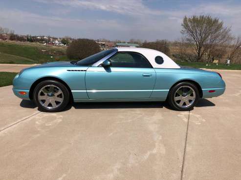2002 Ford Thunderbird Deluxe Convertible for sale in Davenport, IA