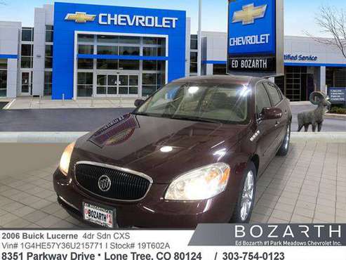 2006 Buick Lucerne CXS TRUSTED VALUE PRICING! for sale in Lonetree, CO