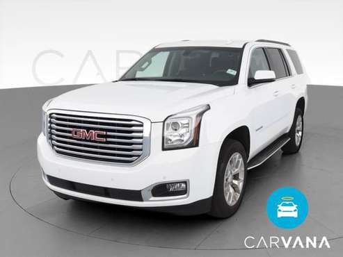 2017 GMC Yukon SLE Sport Utility 4D suv White - FINANCE ONLINE -... for sale in Indianapolis, IN