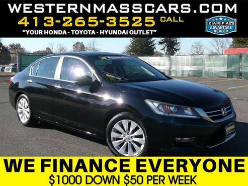 2013 *HONDA ACCORD*LOADED*4 CYLINDER*LIKE NEW - cars & trucks - by... for sale in Springfield, MA