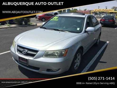 HYUNDAI SONOTA GLS LOW MILES WARRANTED WE FINANCE AND TRADE for sale in Albuquerque, NM