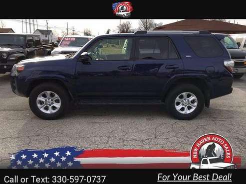 2019 Toyota 4Runner SR5 4X4 suv Blue - - by dealer for sale in Mansfield, OH