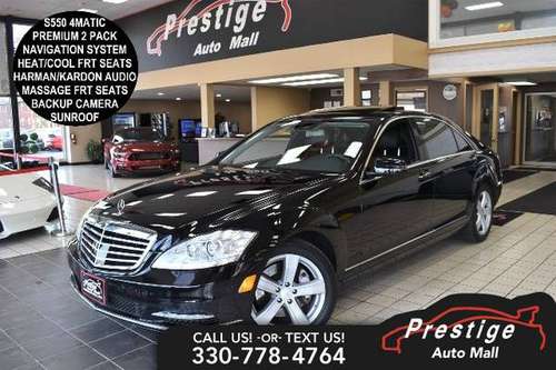 2011 Mercedes-Benz S 550 - cars & trucks - by dealer - vehicle... for sale in Cuyahoga Falls, OH
