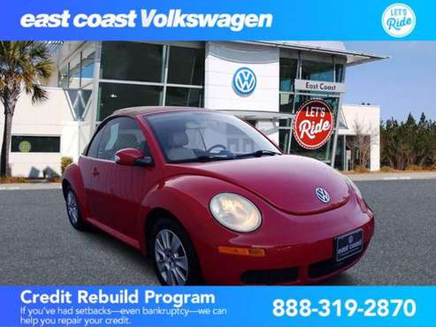 2008 Volkswagen New Beetle Convertible Red Great Deal AVAILABLE for sale in Myrtle Beach, SC