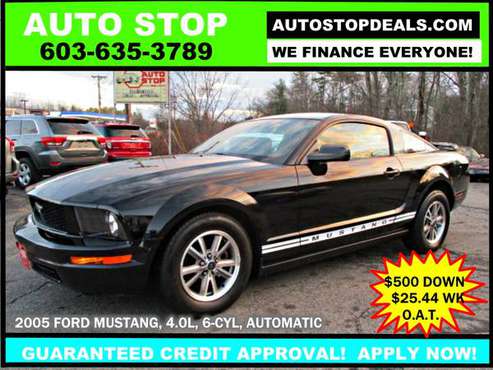2005 FORD MUSTANG, 6CYL, POWER LEATHER SEATS, SHAKER CD STEREO -... for sale in Pelham, ME