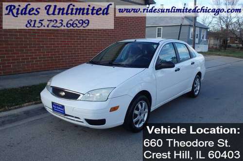 2007 Ford Focus ZX4 S - cars & trucks - by dealer - vehicle... for sale in Crest Hill, IL