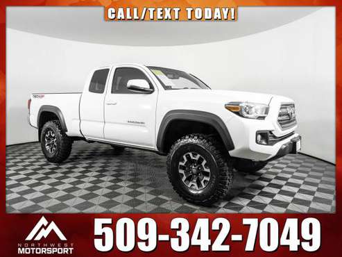 Lifted 2016 *Toyota Tacoma* TRD Off Road 4x4 - cars & trucks - by... for sale in Spokane Valley, ID